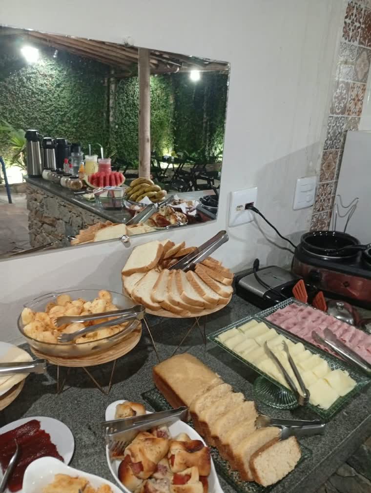 Café da manhã — Pousada Acaiaca