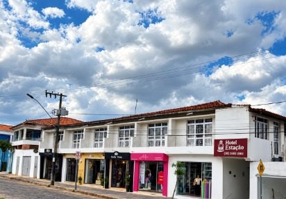 Fachada — Hotel Estação