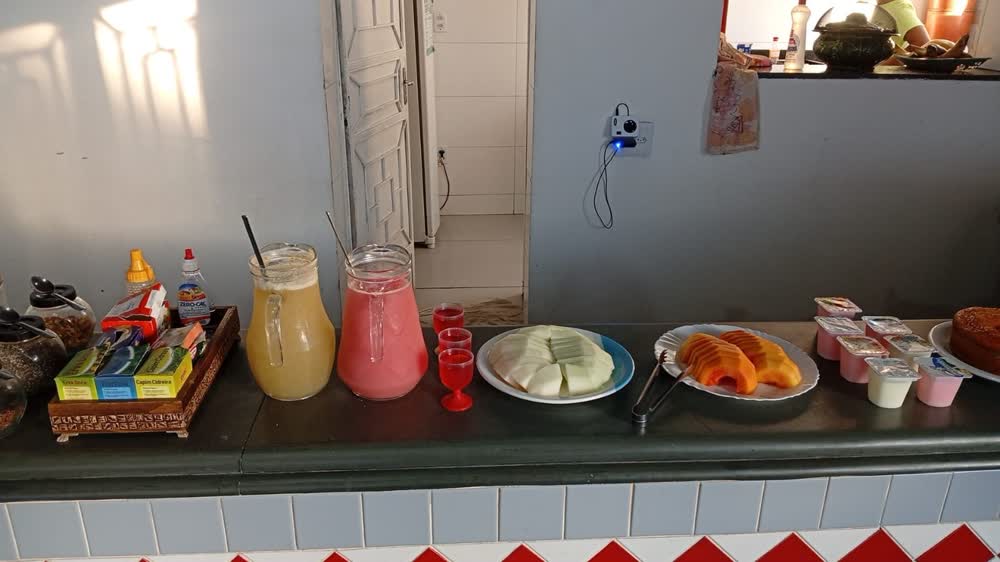 Café da manhã — Hotel Estação